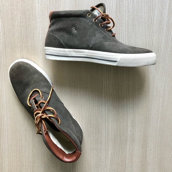 Polo Ralph Lauren Other - Polo Ralph Lauren Brown Suede Shoes